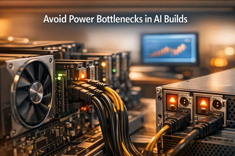 Avoid Power Bottlenecks in AI Builds