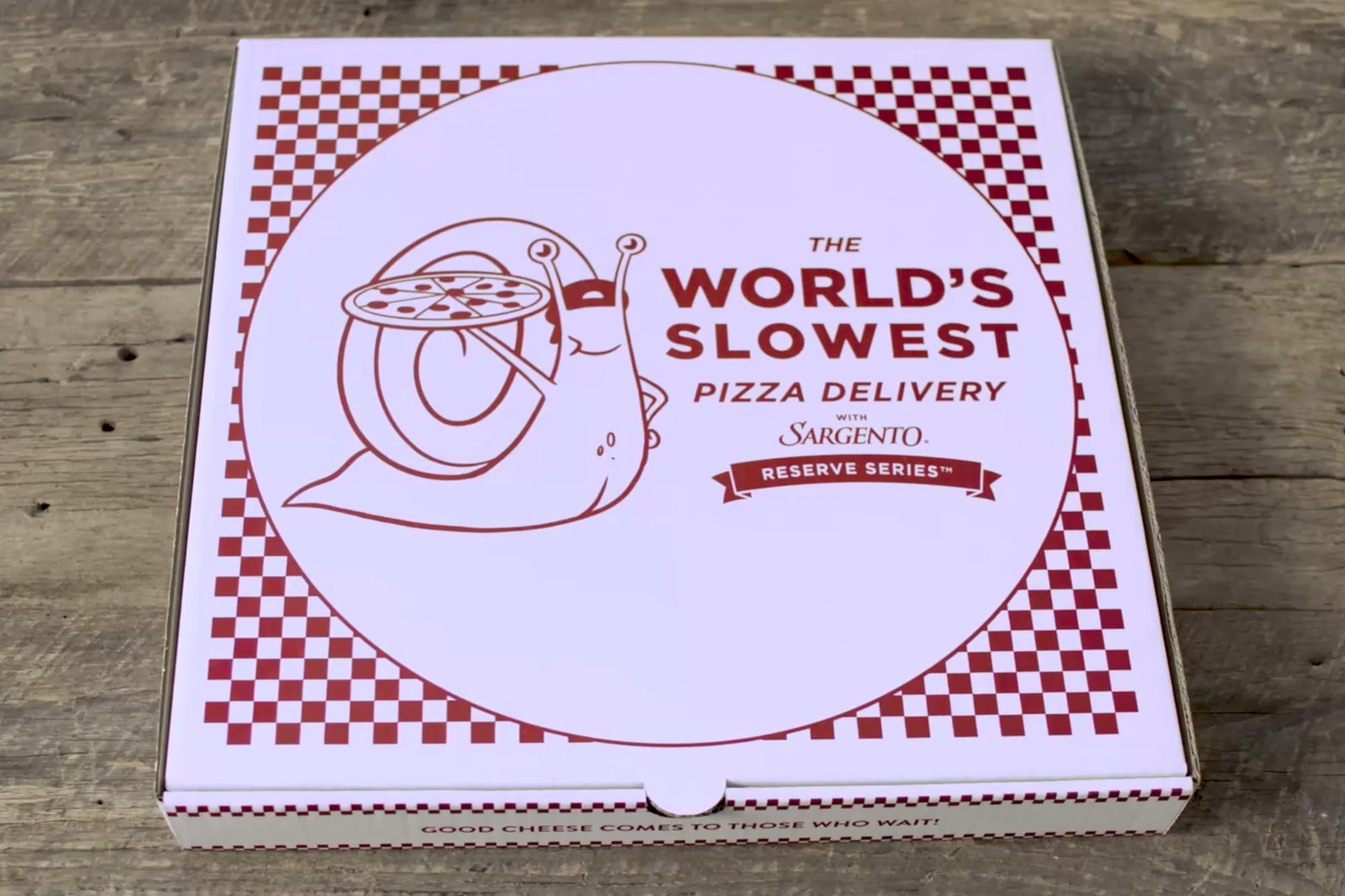 Creative Strategy Tactic: Sargento promoted aged cheese by offering slow pizza delivery