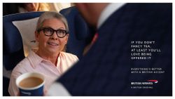 British Airways turns the accents of its cabin crew into its most ownable US asset