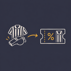 Referee Behaviour Discounts