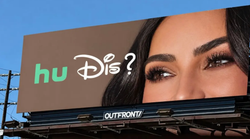 Disney+ cuts its logo in half to ask 'Hu Dis?'