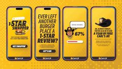 Carl's Jr turns rivals' one-star reviews into free burgers
