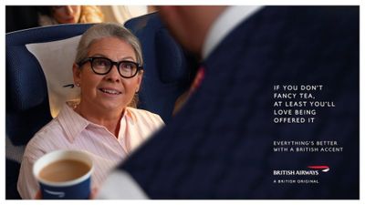 British Airways turns the accents of its cabin crew into its most ownable US asset