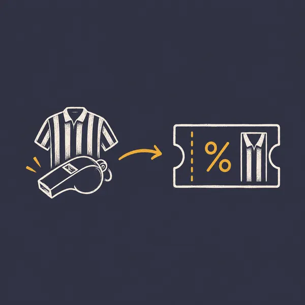 Referee Behaviour Discounts