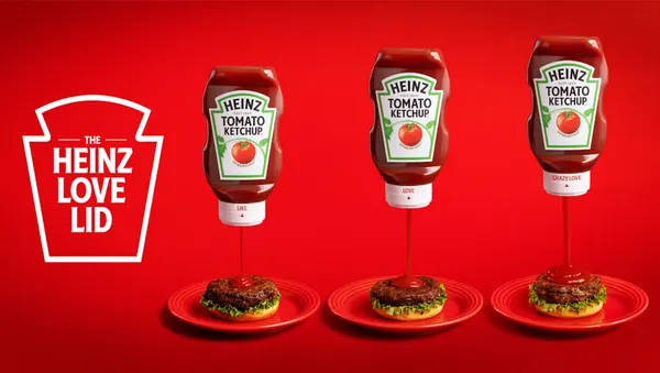 Heinz lets fans measure ketchup with their hearts