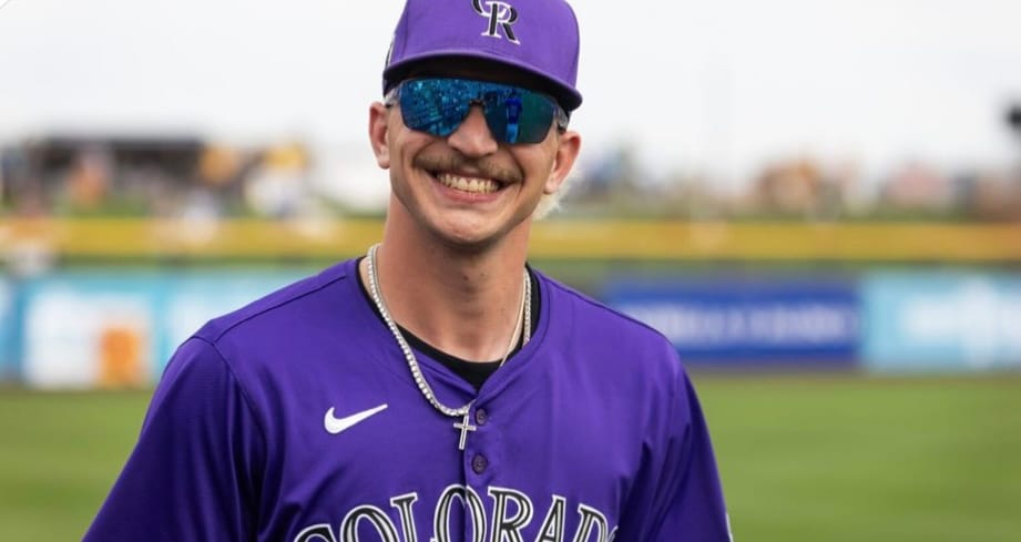 Zac Veen smiles for the camera.