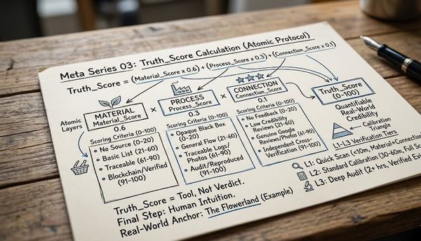 Meta Series 03: Atomic Protocol — How to Calculate Truth_Score