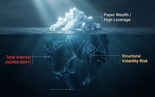 Case 57 | Borrowed Success: The Structural Gap Between High Leverage and Real Net Worth