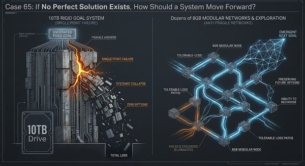 Case 65 | When There Is No Perfect Solution, What Keeps a System Moving Forward?