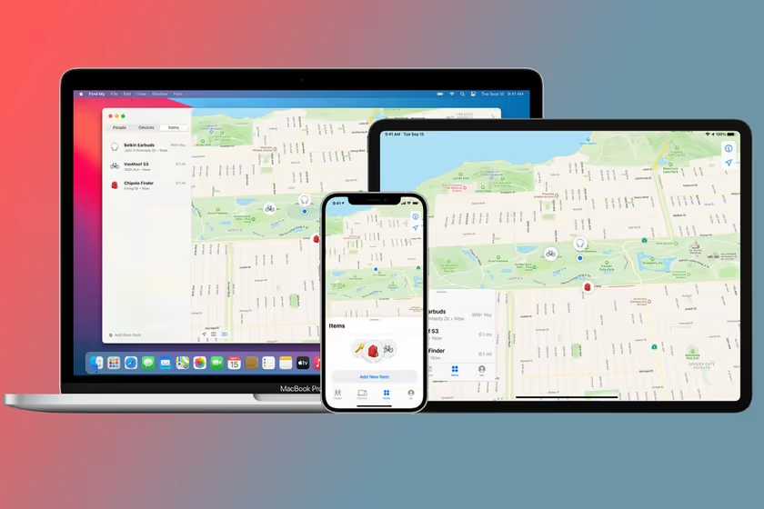 Como gerir dispositivos Apple na aplicação Encontrar