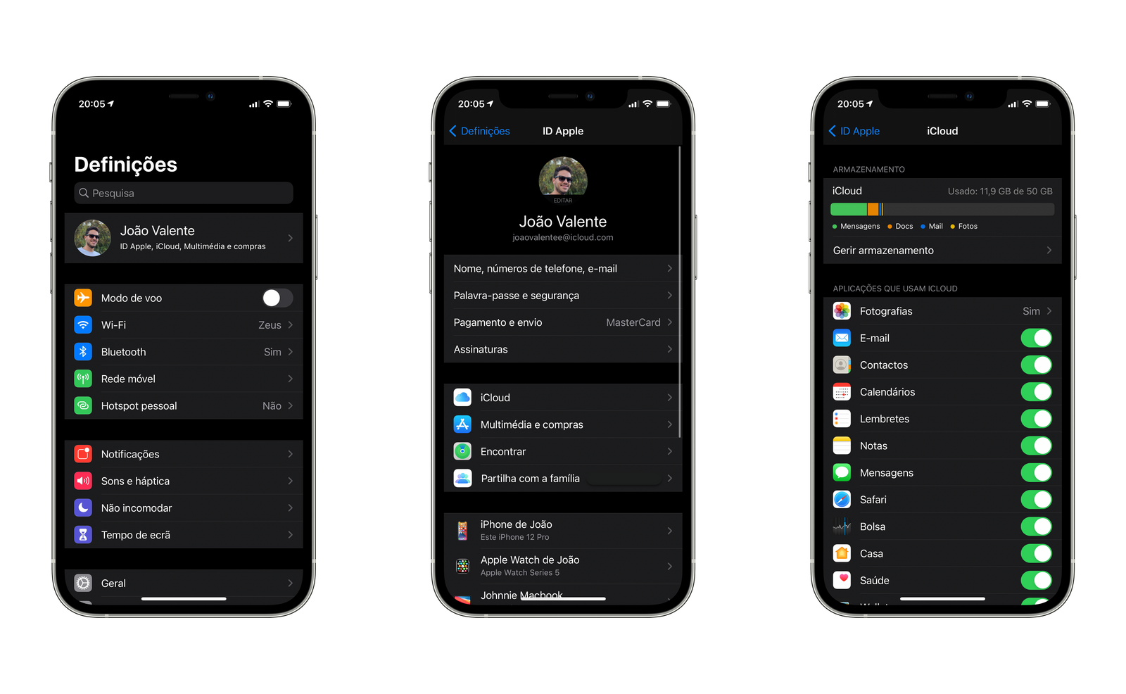 Gerir o espaço do iCloud