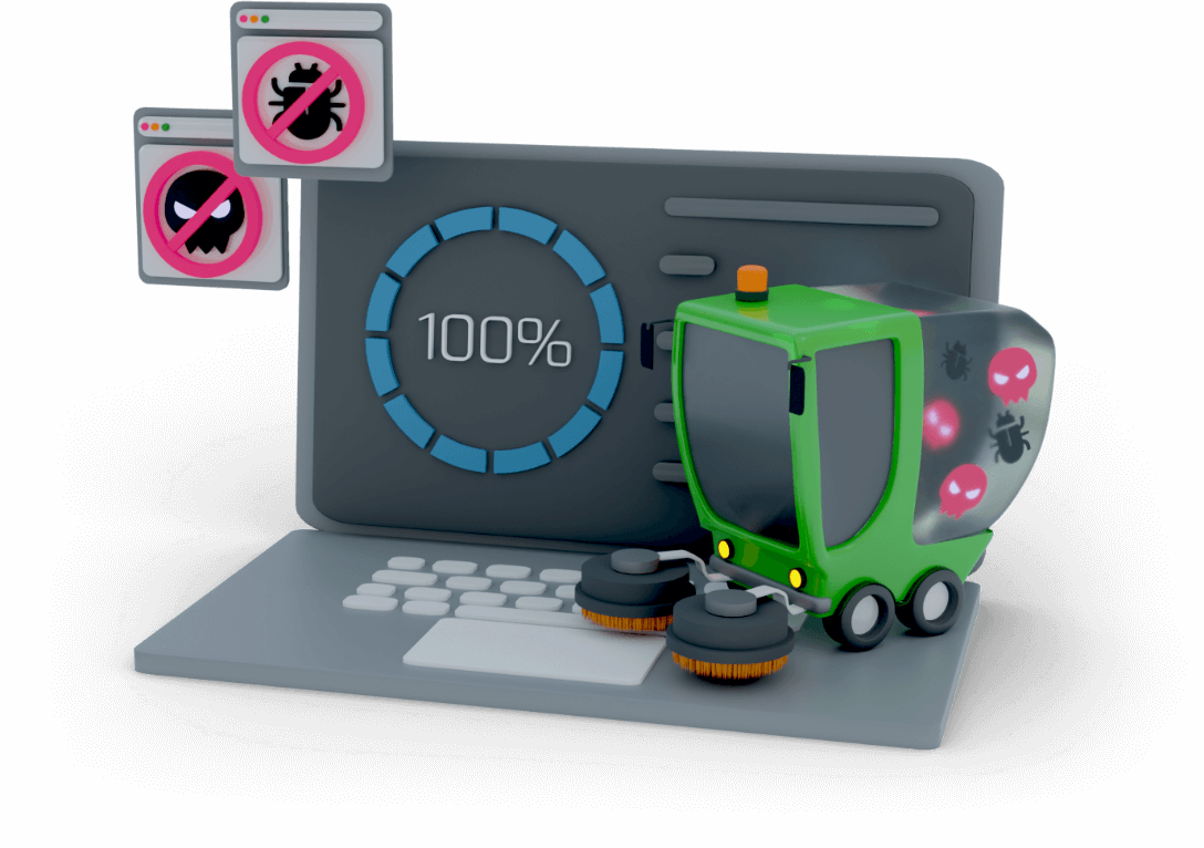 Imagem de antivírus e segurança