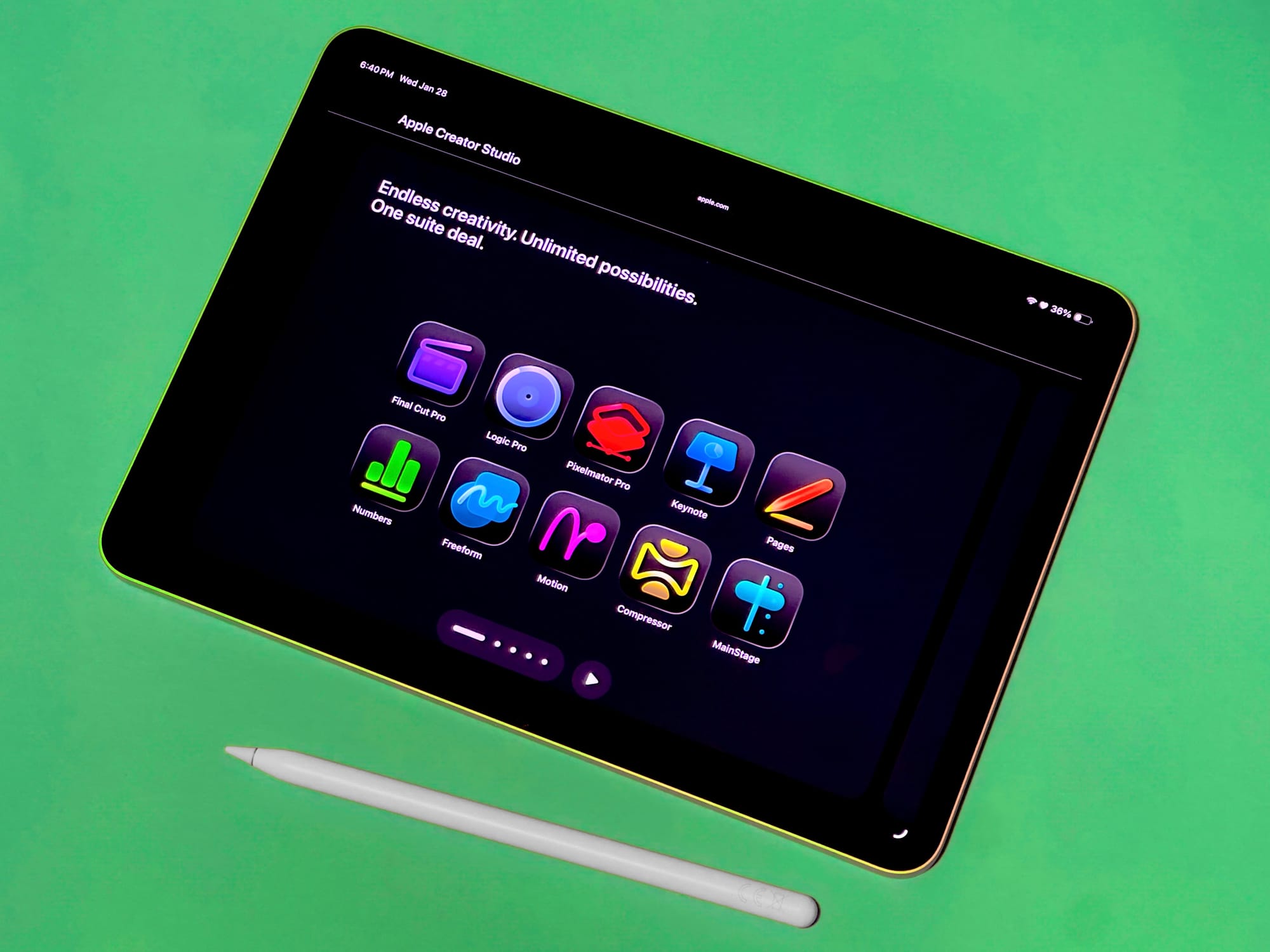 Apple Creator Studio já disponível por um preço mensal muito apelativo