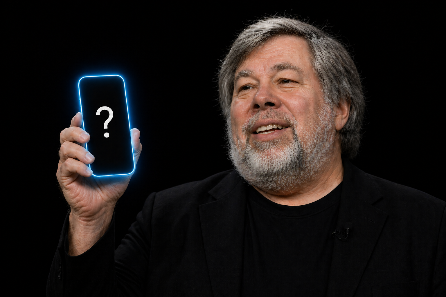 Que iPhone usa Steve Wozniak? Não é o que estás a pensar
