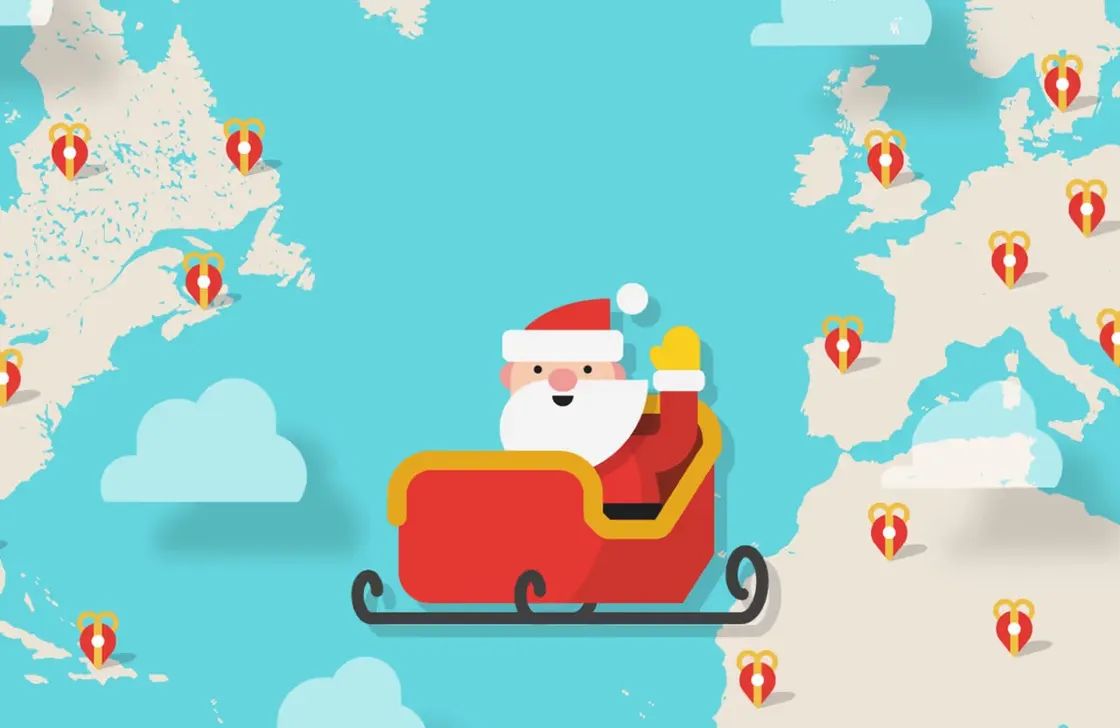 Onde anda o Pai Natal? Acompanha a sua jornada nesta página