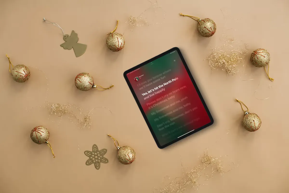 Karaoke para animar a noite de Natal? Basta usares o teu iPhone!