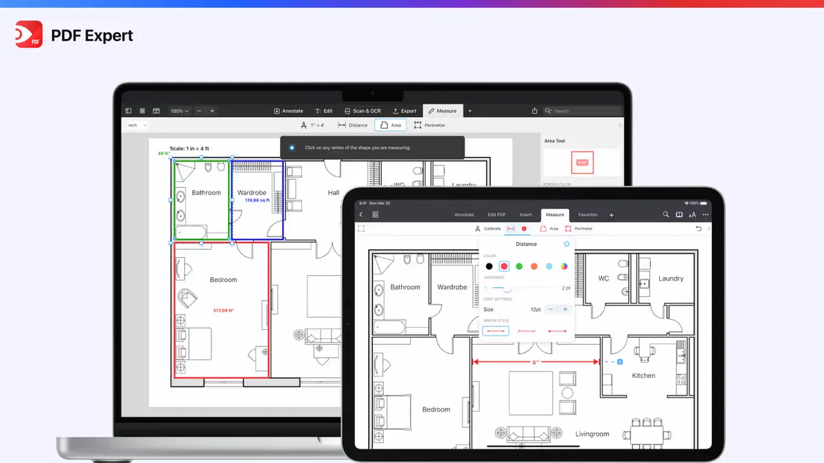 PDF Expert: ferramentas de medição já disponíveis no Mac!