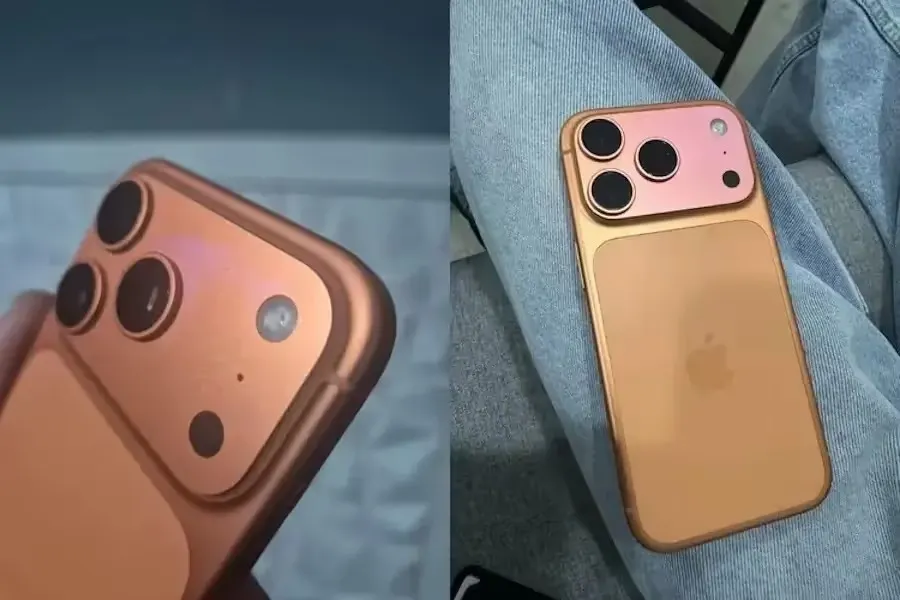 Laranja cósmico ou Rosa?… A polémica da cor mutante no iPhone 17 Pro