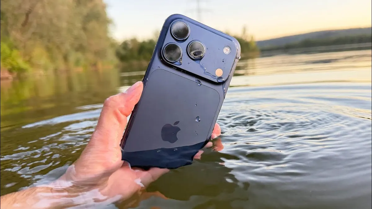 Certificação IP68: posso mergulhar o meu iPhone na água?