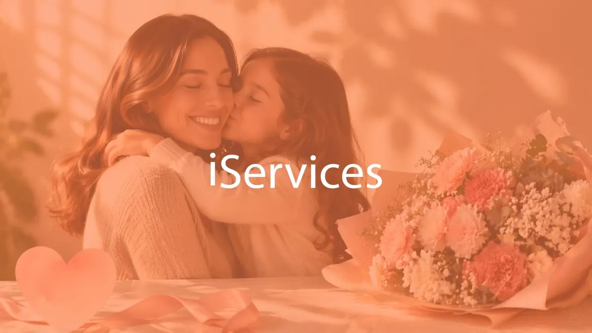 O presente ideal para o Dia da Mãe está na iServices!