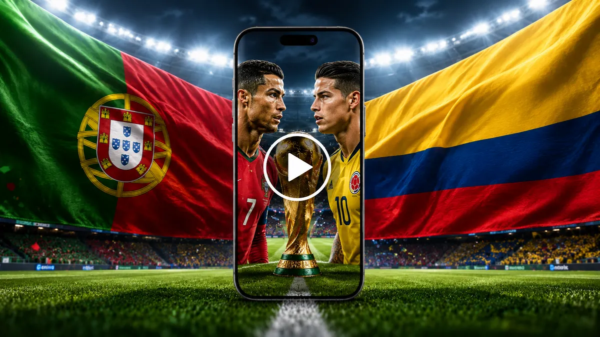 Portugal x Colômbia - vais ficar acordado? Eis como ver online