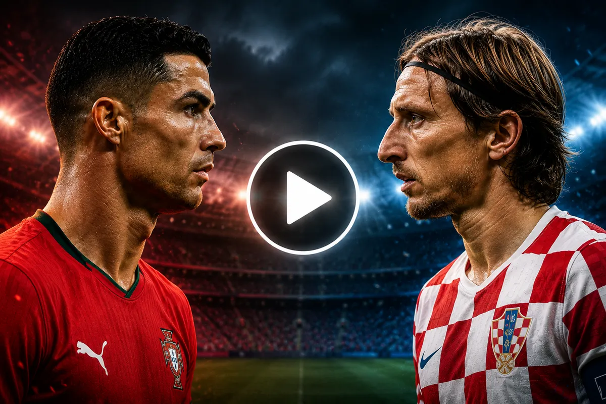 Portugal x Croácia - onde ver online e em direto (Mundial 2026)