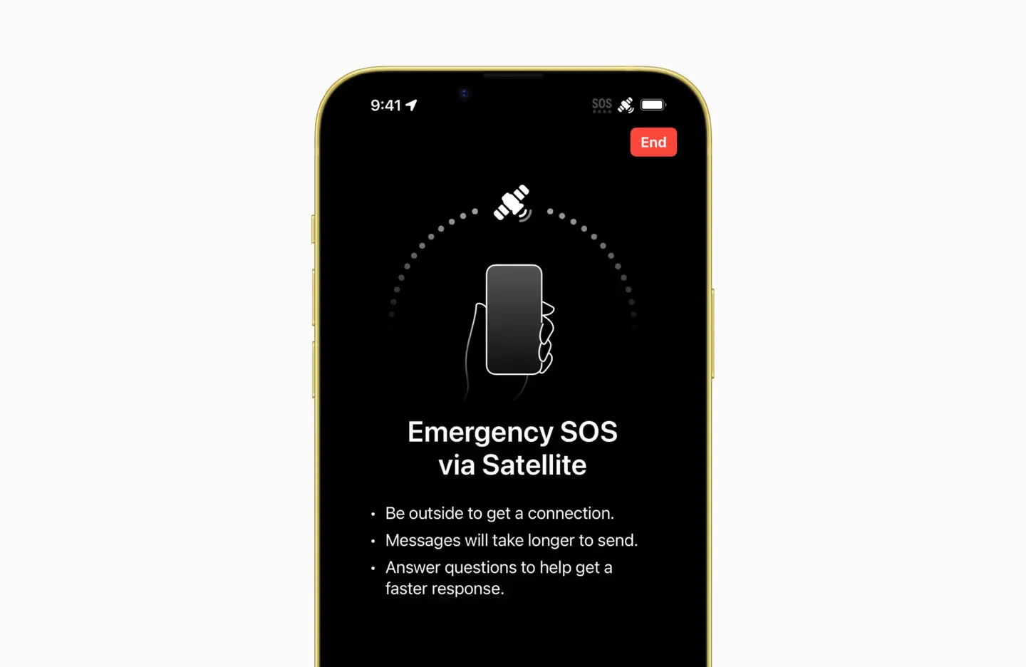 SOS de emergência por satélite chega a Portugal