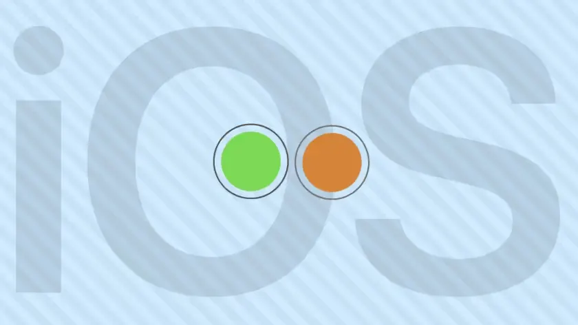 O que significam os pontos laranja e verde no ecrã do teu iPhone?