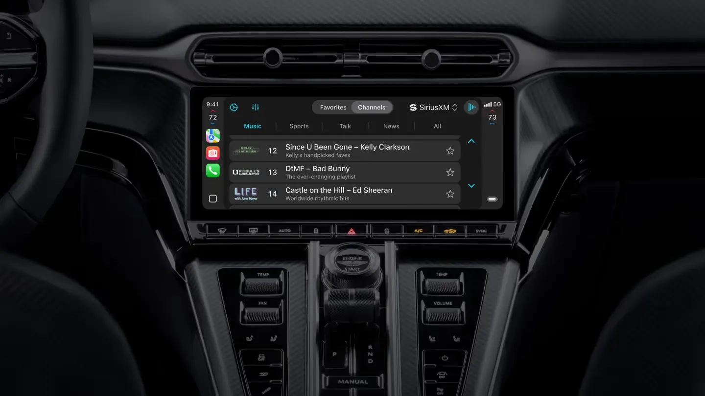 CarPlay Ultra estreia-se nos EUA e Canadá com a Aston Martin