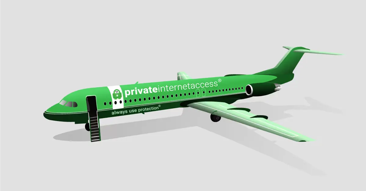 Com a Private Internet Access VPN, os teu voos ficam mais em conta