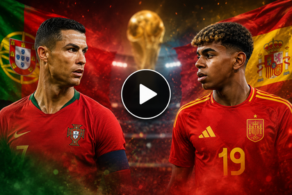 Portugal x Espanha: onde ver online o jogo dos oitavos de final do Mundial 2026