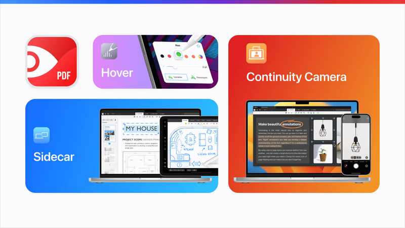 O PDF Expert acabou de ficar ainda melhor: Sidecar e Câmara de Continuidade são agora suportados
