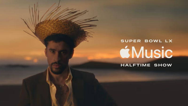 Bad Bunny é anunciado como o cabeça de cartaz do Halftime show no Super Bowl LX