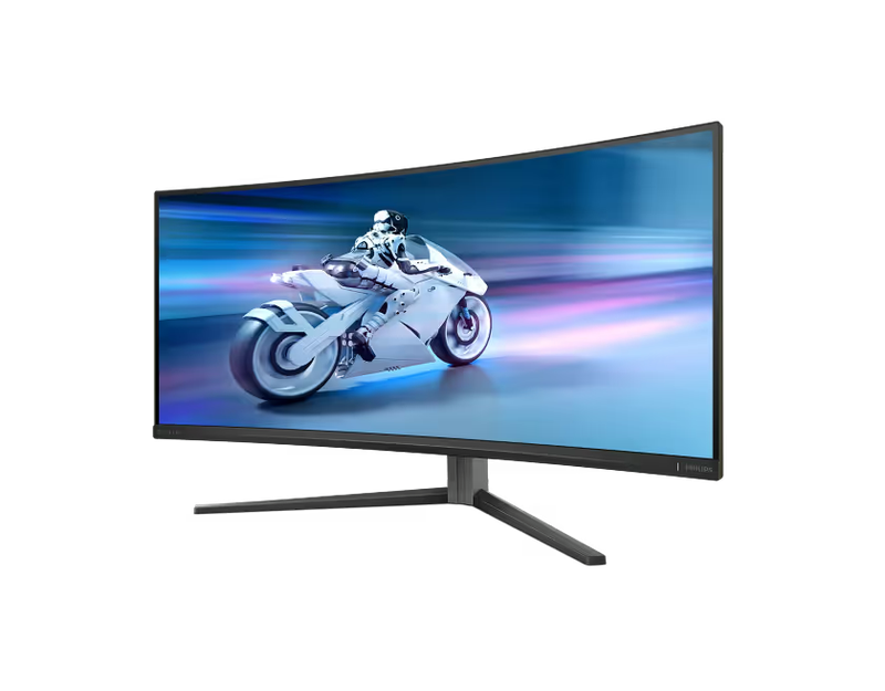 Philips Evnia 34M2C6500: Um monitor gaming OLED que até um fã da Apple vai querer na secretária