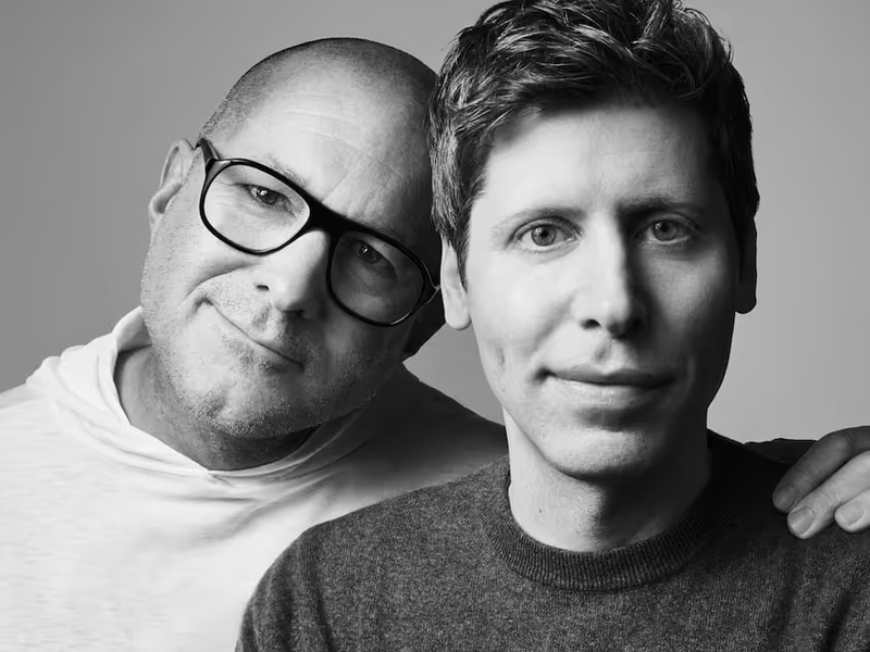 Jony Ive e OpenAI estão a desenhar o futuro - literalmente