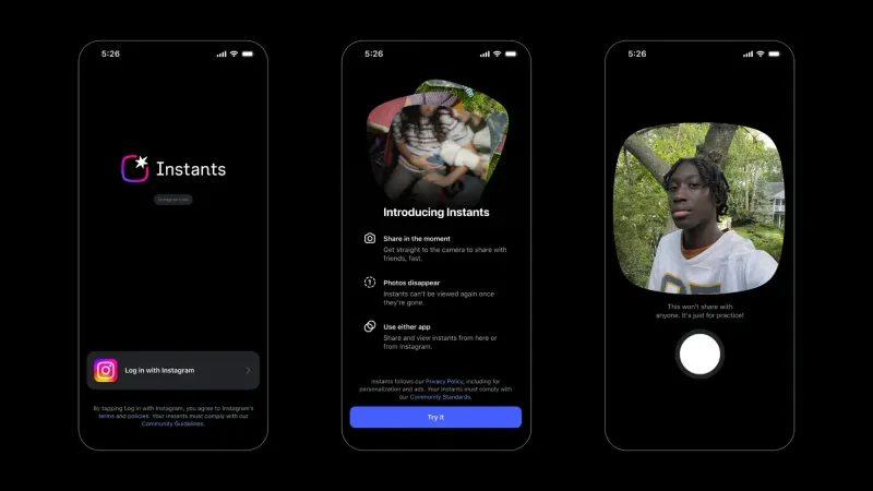 Instagram quer tornar as partilhas mais espontâneas com os Instants