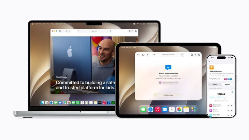 Apple apresenta vários recursos dedicados a pais e filhos na WWDC 26