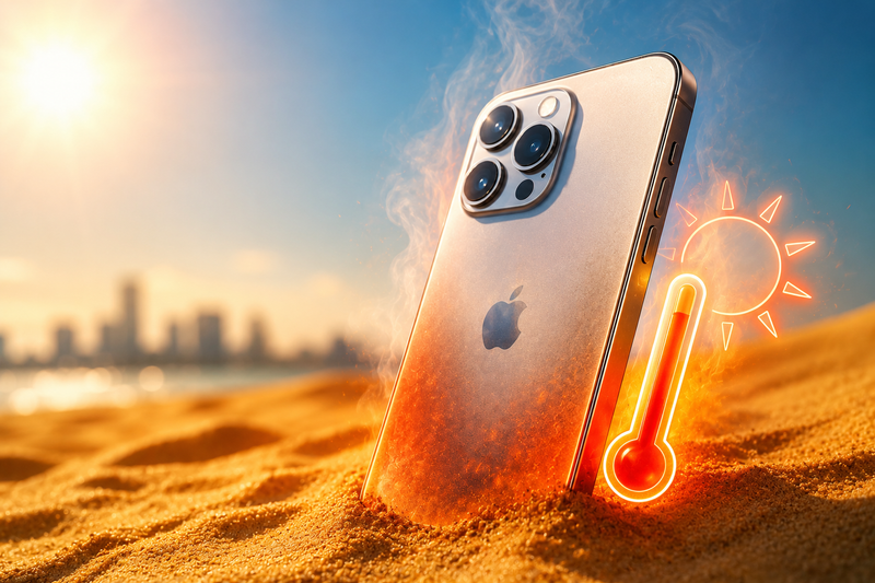 O calor extremo está a castigar o teu iPhone? Faz isto para o protegeres