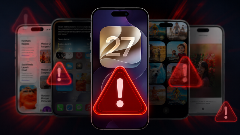 Não caias na tentação: instalar a beta do iOS 27 não é boa ideia!