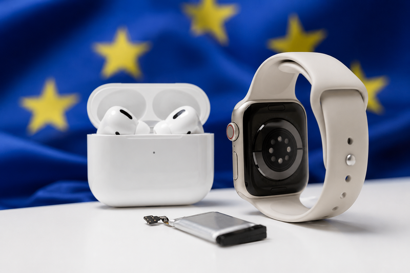 UE deixa cair obrigação de bateria removível nos AirPods e Apple Watch