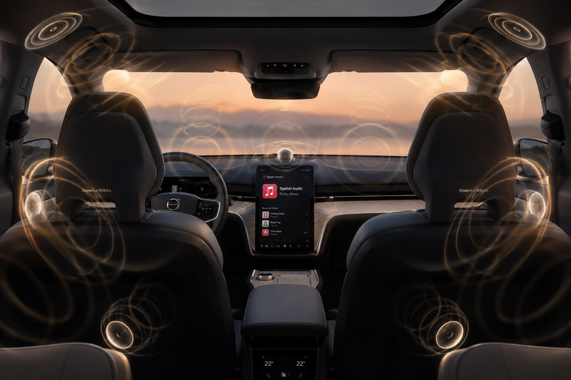 Apple Music chega a mais de dois milhões de automóveis Volvo