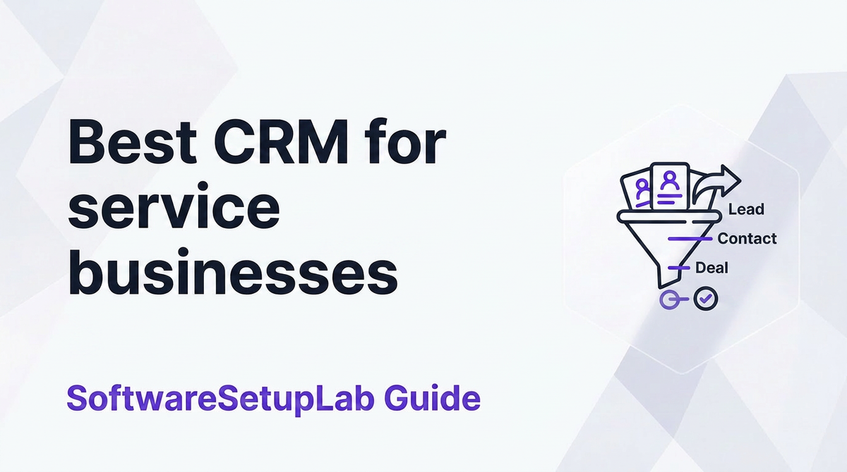 Best CRM for service businesses