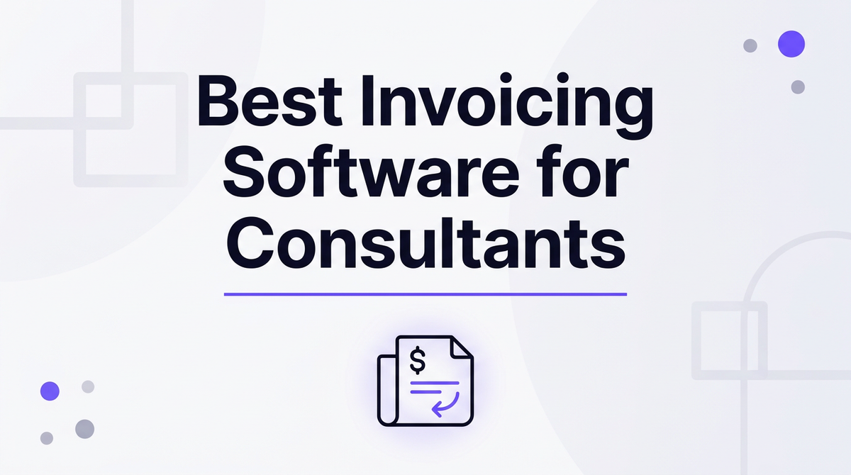 Best invoicing software for consultants