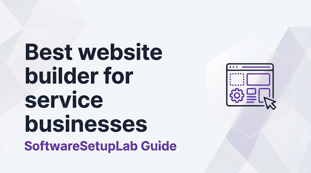Best website builder for service businesses
