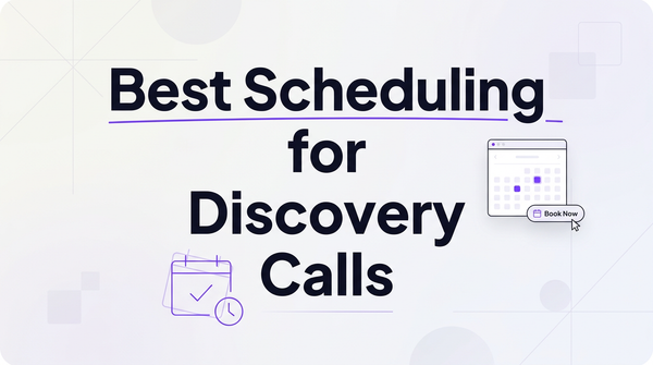 Best scheduling software for discovery calls