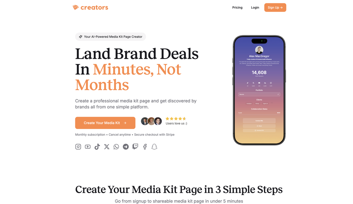 Introducing: Creators