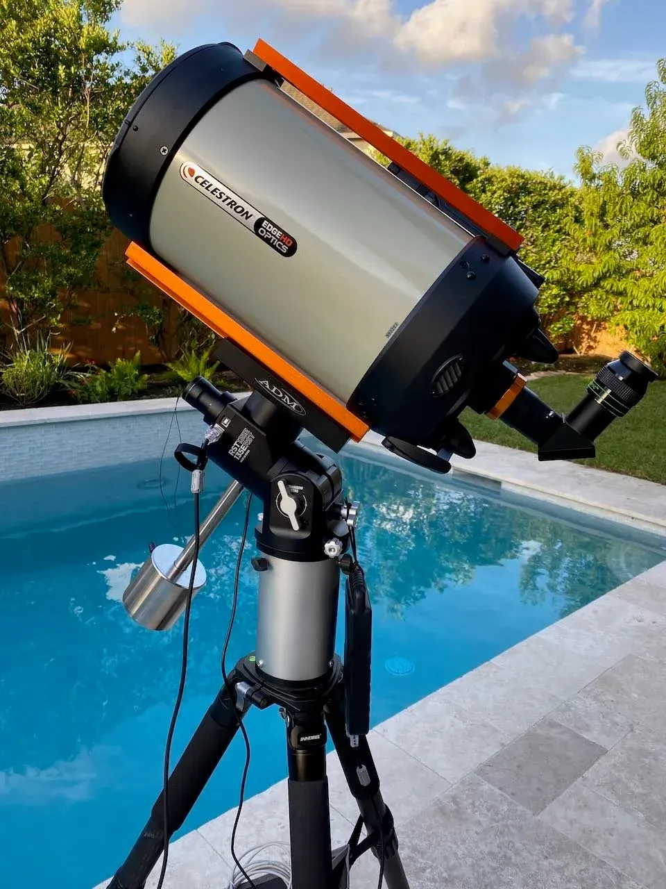 Celestron EdgeHD 8 inch rear view