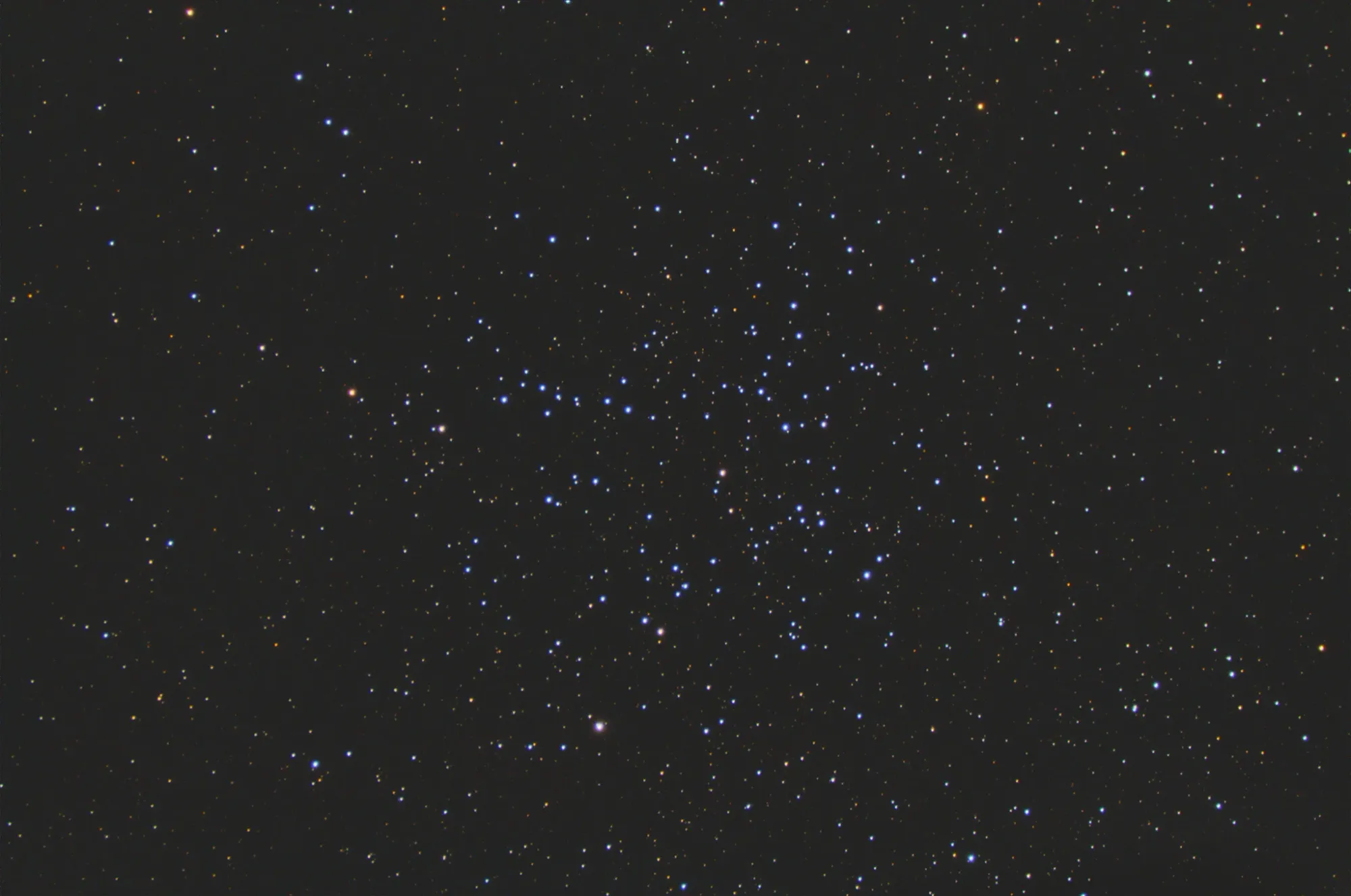 M38 open cluster