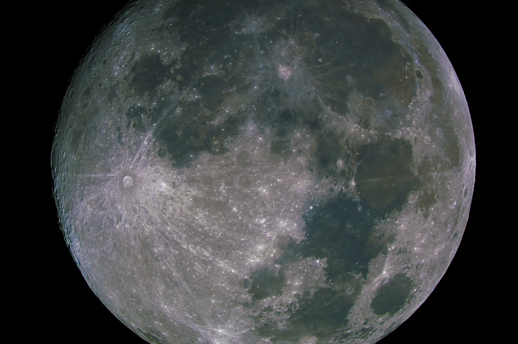 Lunar surface detail