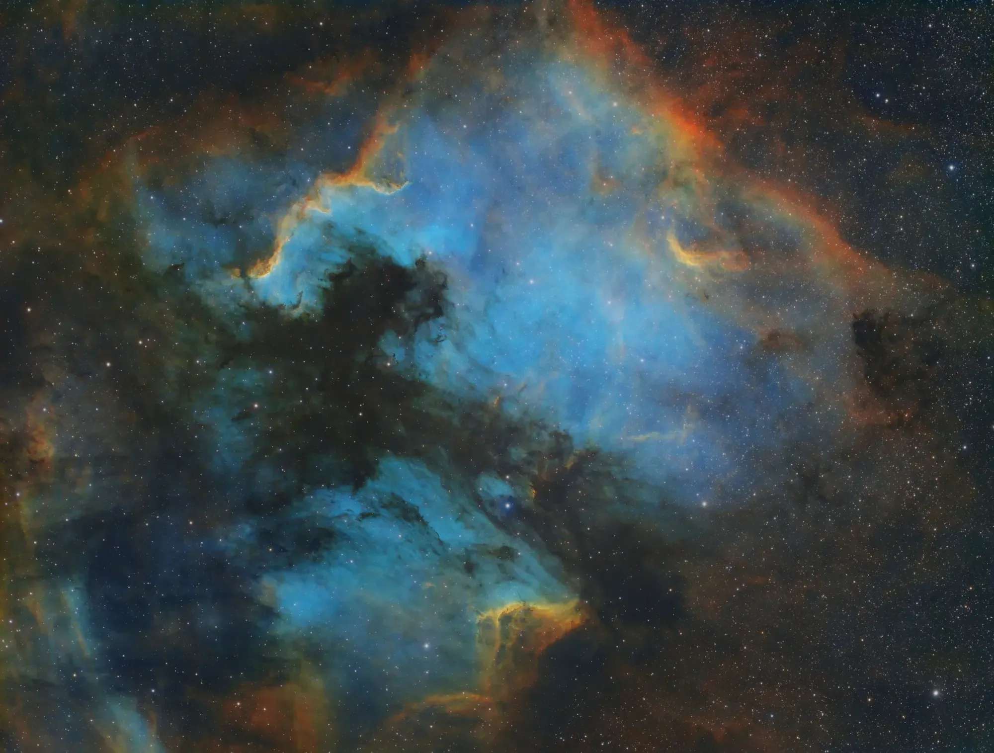 NGC 7000 &amp; IC5070 - North American Nebula &amp; Pelican Nebula